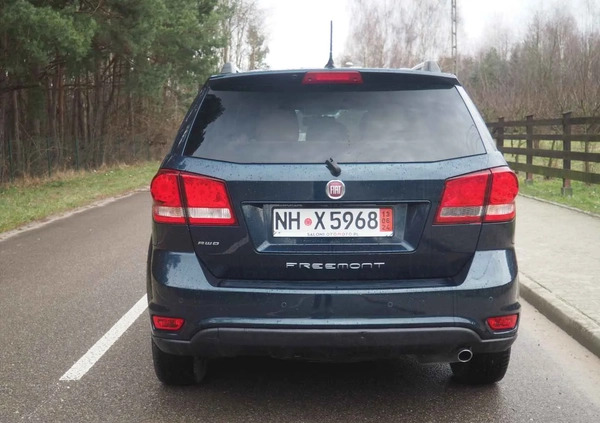 Fiat Freemont cena 43900 przebieg: 228890, rok produkcji 2015 z Braniewo małe 667